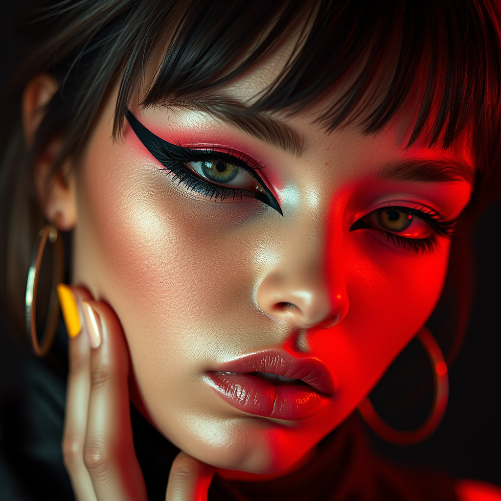 Eyeliner as Modern Art: Transforming Lines into Visual Statements