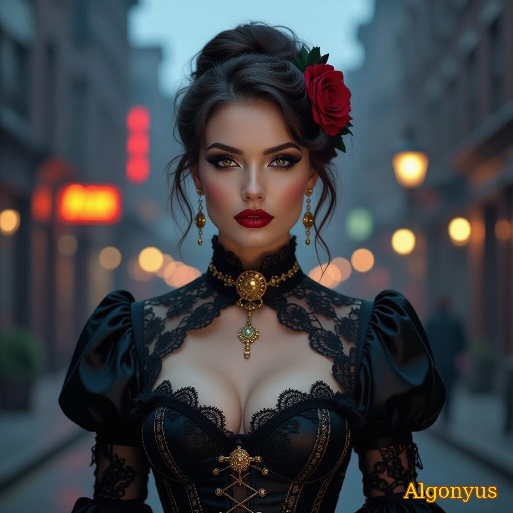 Gritty Glamour: Avant-Garde Steampunk Fashion