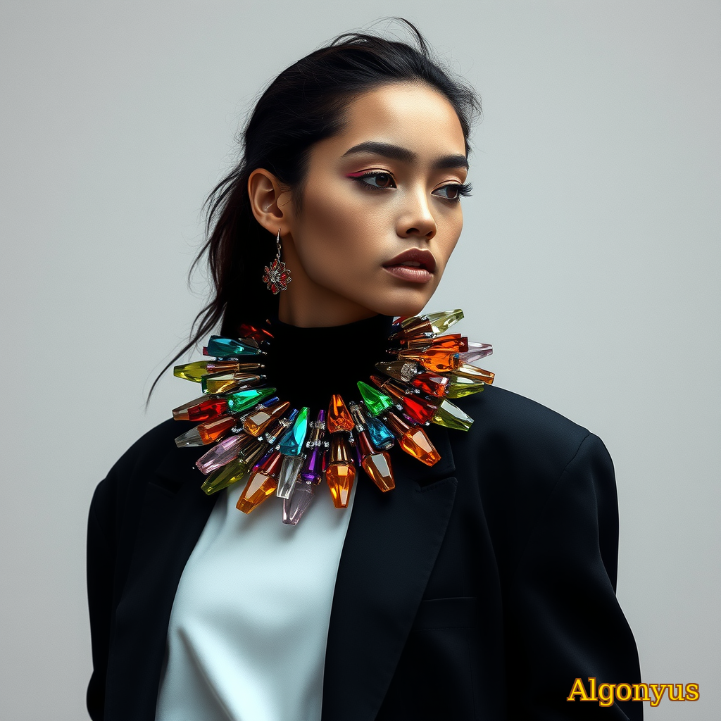 Futuristic Necklaces: Extravagance and Innovation in Composite Jewelry